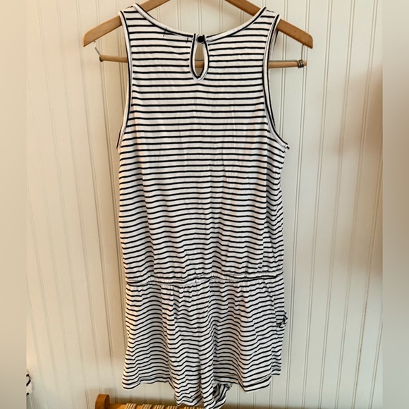 GAP Romper Size Small Black and White Striped - Picture 4 of 4
